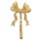 thumbnail image 2 of Brass Coat Hanger Coat Storage Hook Decorative Bowknot Shaped Coat Hook Clothes Hanger Hook, 2 of 4
