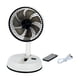 thumbnail image 1 of Ventilador portátil de escritorio, ventilador de mesa con soporte plegable inalámbrico silencioso de 3 velocidades, ventilador de suelo con Pedestal, 1 of 6