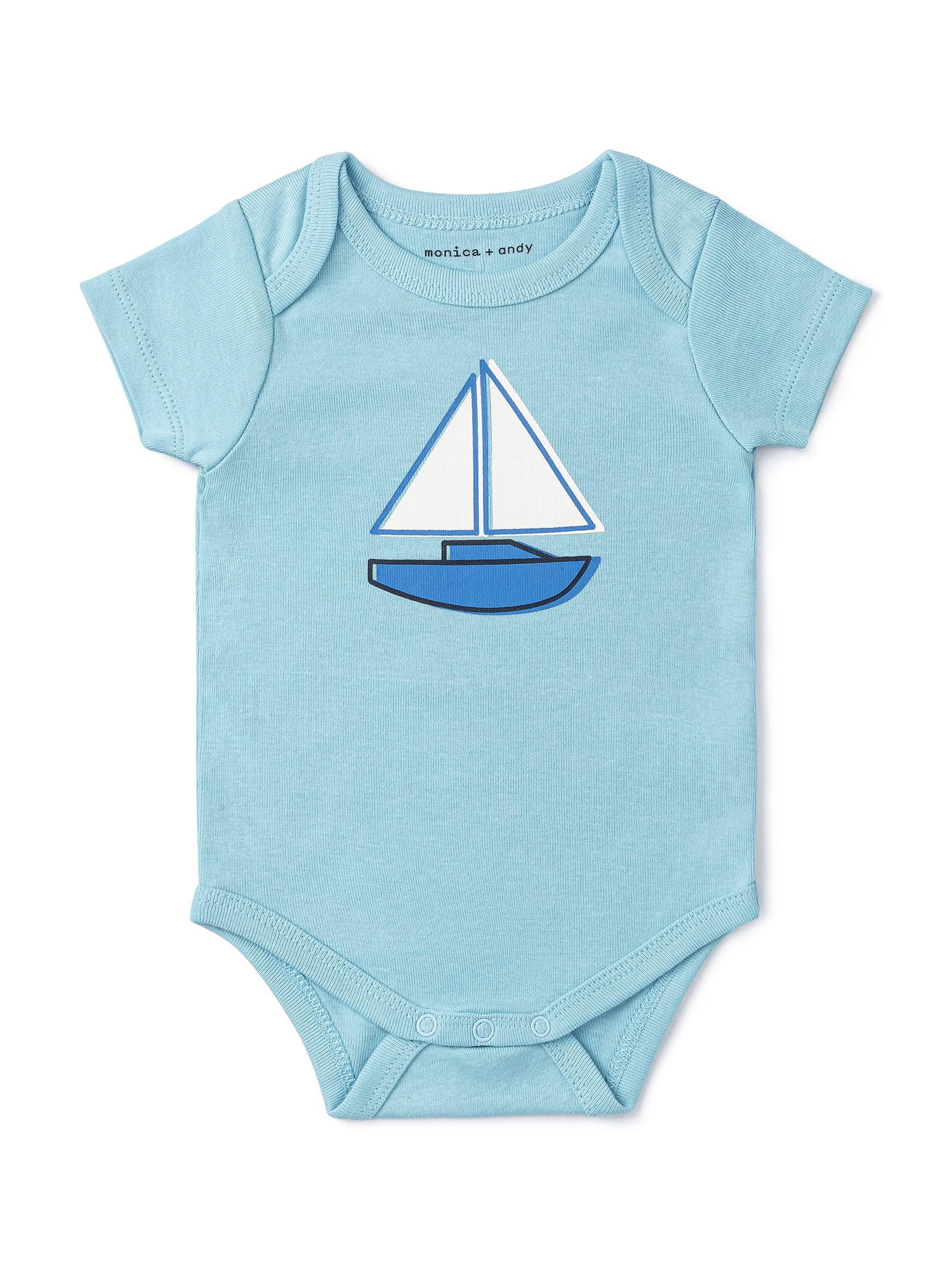 Monica + Andy First Moves Bodysuit + Groove Pant Set, Newborn -24 Months, 3-6 Months
