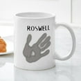 thumbnail image 5 of CafePress - Roswell Logo Merchandise Mug - 11 oz Ceramic Mug - Novelty Coffee Tea Cup, 5 of 6