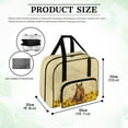 thumbnail image 6 of ZIATUBLE Sunflower Sewing Machine Bags Horse Sewing Machine Cases and Bags Washable Sewing Machine Supplies Organizer Portable Sewing Machine Handbag Sewing Machine Box Storage, 6 of 7