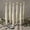 Ivory, variant on WYZworks 10" Smooth Taper with Twist Flameless LED Taper Candles - Sand Biege, Set of 6 - Remote, 2/4/6/8-Hr Timer (24-hr Memory), Bottom On/Off Button, Dimmable, Battery Operated, Flicker/Steady