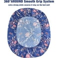 thumbnail image 2 of Floral Printed Sheet Set King Soft Microfiber Botanical Bed Sheets Extra Deep Pocket Pieces, 2 of 7