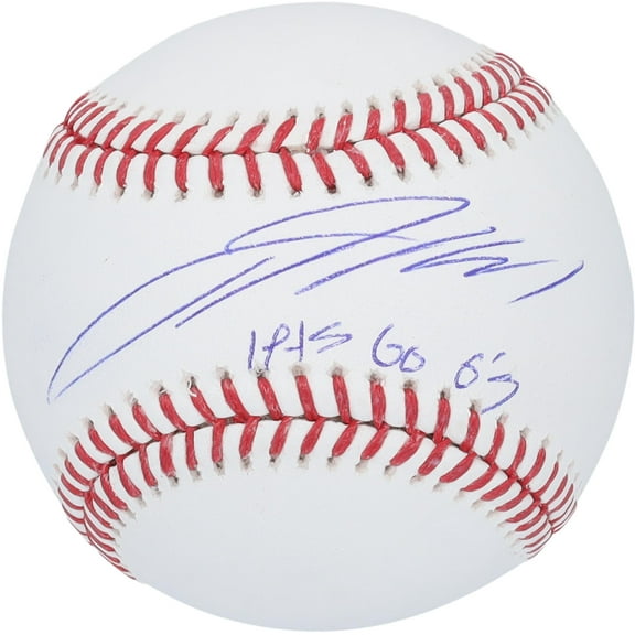 Jackson Holliday Baltimore Orioles Autographed Baseball with "Lets Go O's" Inscription - Fanatics Authentic Certified