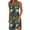 Style 18, variant on Summer Dresses for Women Boho V Neck Sleeveless Loose Bottons Sundress Retro Print Flowy Beach Vacation Dress S-2XL