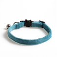 thumbnail image 1 of Zhuge Cats Collar with Buckle Adjustable Safety Soft Collars for Small Dogs or cats，velvet Blue, 1 of 4