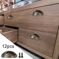 thumbnail image 3 of 3x Paquete de 12 Es para Cajones , Negros, para Gabinetes, Tazas, para Cocina, Manijas para Gabinetes, Manijas para Cajones, 3 piezas, 3 of 8