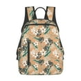 thumbnail image 3 of Balery Tropical Leaves Flower Lightweight Backpack for Men and Women - Durable and Water-Resistant, Ideal for School, Work, Travel, and Everyday Use, 3 of 9