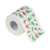 Wood Pulp Toilet Paper Christmas Theme Printed Home Bathroom Toilet Roll Paper Towel Tissue Christmas Tree