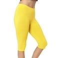 thumbnail image 1 of Women's Oh So Soft Knee Length Leggings | Poly Spandex | Plus Size XL -7X, 1 of 6