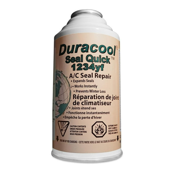 Duracool SealQuick 4 OZ. Can For 1234yf Systems. Seals Minor Leaks in Rubber A/C Components & Enhances A/C Performance.