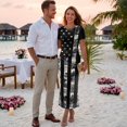 thumbnail image 3 of Psesaysky Grey Camo America Flag Shirt for Men Slim-Fit Tops,4th of July Womens Short Sleeve Pencil Long Dress Couple Matching Hawaiian Outfit Patriotic Couples Match Clothes,S-3XL, 3 of 6