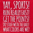 thumbnail image 3 of CafePress - Yay Sports! T Shirt - Womens Football Shirt, 3 of 4