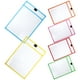 thumbnail image 2 of 6 protectores de hojas transparentes, fundas de papel para hojas sueltas, bolsas protectoras para archivos (color aleatorio), 2 of 8