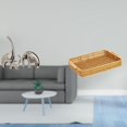 thumbnail image 2 of Conjunto de figuras de de cerámica y cesta de frutas tejida. Escultura decorativa de animal y cuenco para servir aperitivos para estanterías, 2 of 8