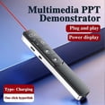 thumbnail image 2 of 2.4Ghz Wireless Presenter Remote Controller PPT Page Turner USB Infrared Presenter Pen for Projector Powerpoint Slide, 2 of 5