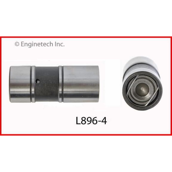 Enginetech L896-4 Engine Valve Lifter - 4 Pack
