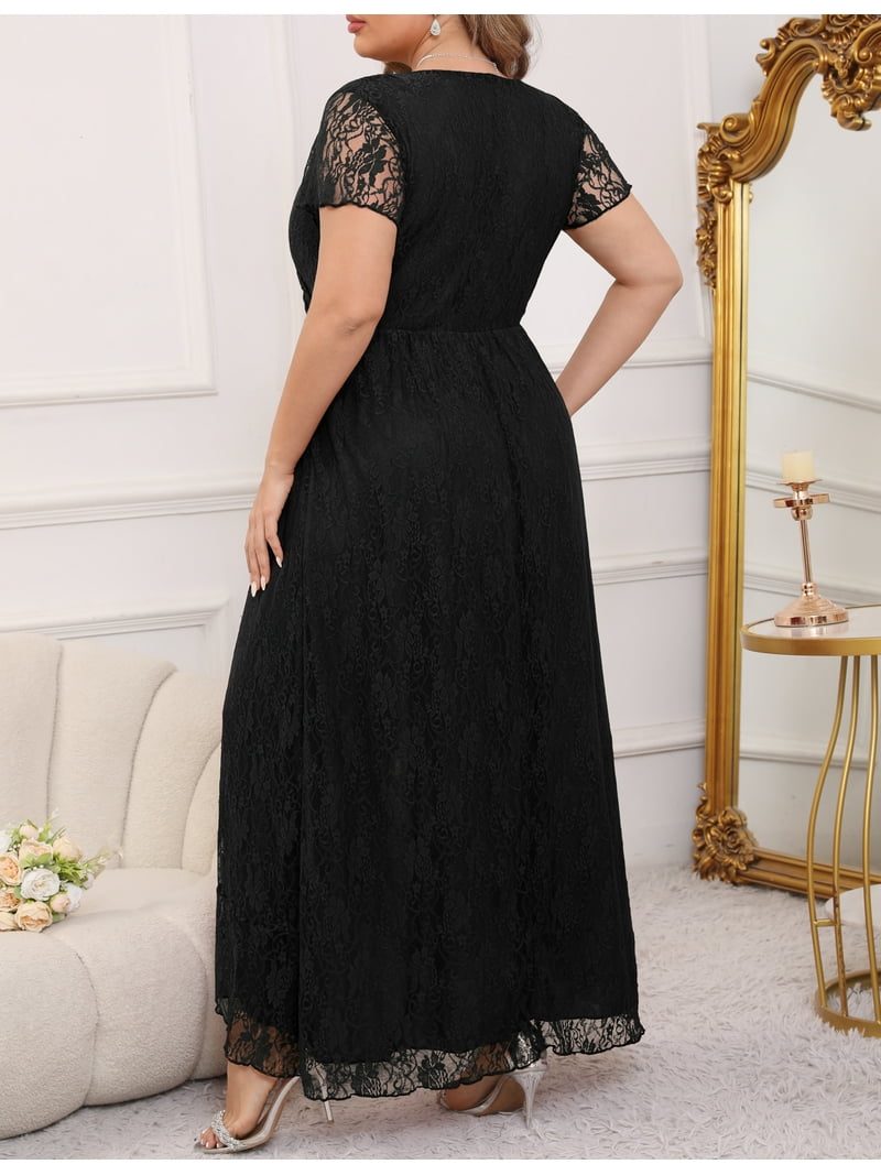 green emerald velvet dress Elizabeth Plus Size Evening Dress in Burgundy