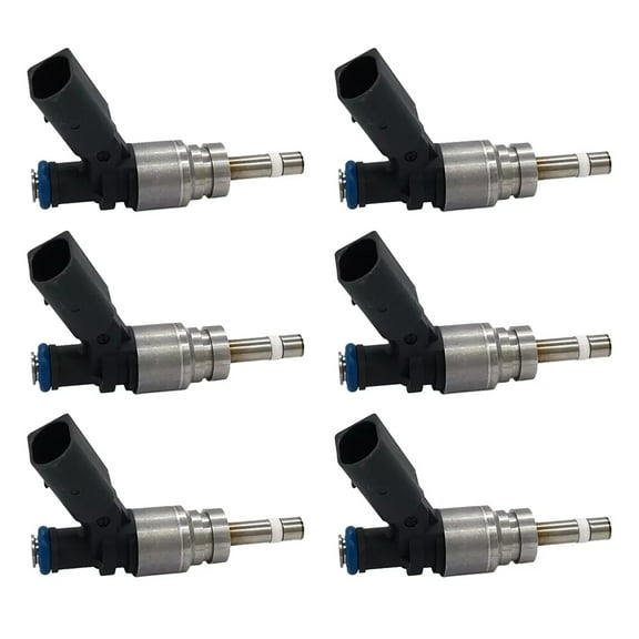 6PCS Fuel Injector 079906036C For Audi A4 A5 A6 Q5 3.2L V6 2008-2011 2012 06E906036E TAPDRA Spare Part