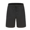 thumbnail image 1 of KIHOUT - Pantalones cortos deportivos de talla grande para hombre, informales, a la moda, de secado rápido, transpirables, con bolsillos laterales y cintura baja (negro, M-4XL), 1 of 3