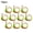 Green, variant on 10pcs Spirals Silicone Fishing Skirt, 5.9-inch Replacement Jig Skirts for Bass & Pike Lures, Highly Flexible Soft Bait Accessories for Freshwater & Saltwater Fishing, Multi-Color