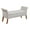 Ribbon Pattern, variant on Pemberley Row Viscose Linen Beige Storage Bench Rectangular Button Tufting 51.25" Unassembled