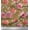 Tortilla Brown, variant on Soimoi Cotton Duck Fabric Leaves & Peony Floral Print Fabric by The Yard 42 Inch Wide