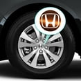 thumbnail image 3 of IPG Compatible with Civic Accord CRV VTEC Si Logo Center Cap Overlay Wheel Tire Decals Inner or Outer Stickers (Center Cap:2.25") (4 Units) (Outer Logo, Bronze), 3 of 6