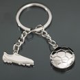 thumbnail image 1 of Visland Cute Metal Key Ring Keychain Cool Sports Football Soccer Shoe Lovely Keyring, 1 of 2
