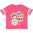 thumbnail image 3 of Inktastic Decorative Skull Party for Day of the Dead Boys or Girls Toddler T-Shirt, 3 of 5