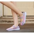 thumbnail image 1 of XIHAHA, zapatos tejidos, zapatillas de deporte para mujer, zapatos informales para mujer, nuevo estilo, zapatillas de deporte para mujer, zapatos transpirables para caminar y bailar, sandalias para ni, 1 of 5