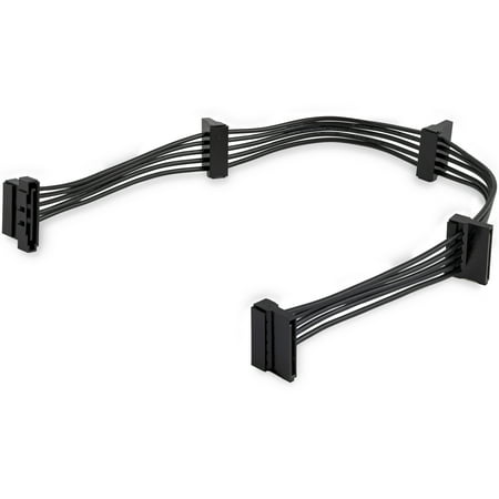 UPC: 0065030846981 | StarTech.com 15.7 in (400 mm) SATA Power Splitter Adapter Cable – M/F – 4x Serial ATA Power Cable Splitter