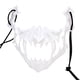 thumbnail image 2 of Máscara de Halloween decorativa, accesorio para disfraz de Halloween, media máscara, para festivales de hombres, 2 of 9