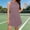 Purple, variant on QUNYINEY Workout Casual Dresses for Women Sleeveless Summer Green Mini T-Shirt Dress Tennis with Built-In Shorts Athletic Crew Neck Slim Fit Dresses