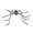 D, variant on Giant Spider Halloween Decoration Extra Large Spider Prop with Plush Body and Bendable Legs for Indoor Outdoor Yard Party