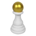 thumbnail image 2 of Chess Statue Sculpture Collectible Decor Desk Decoration Pawn, 2 of 8