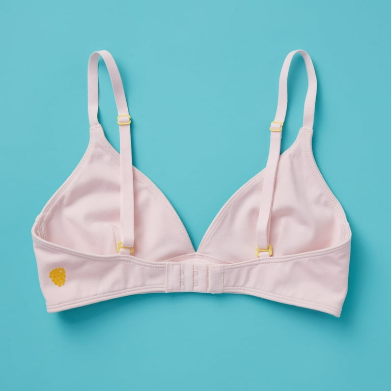 Yellowberry® Girls' Best Triangle Full-Coverage Soft Brushed Bra for Teens  and Tweens