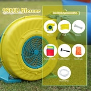 Relunch 23FT Commercial Double Water Slide for Adults Kids ,100% PVC Inflatable Water Slides with Blower, Giant Blow up Water Slides for Backyard Outdoor, 23L x 11W x 12.5H