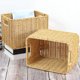 thumbnail image 1 of IFANLANDOR Cesta Tejida De Imitación Rattan Para Uso Doméstico Con Y Resistente, 1 of 6