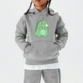 thumbnail image 2 of Chemise de Sport pour Filles Décontractée à Capuche Chandail à Capuche Chemise de Sport à Capuche Adaptée aux Filles Manches Longues Chandails à Capuchon Femmes Chandail à Capuchon avec Fermeture Éclair Mignon Chandails à Capuchon Robe Chandail à Capuche pour Adolescentes Fermeture Éclair, 2 of 4