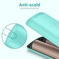 thumbnail image 5 of Aima Beauty 2 Barrel Hair Crimper, 1.25 inch Twins Mermaid Hair Waver, 30S Heats Up Crimping hair Iron, Light Green, 5 of 10