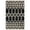 Black/Ivory, variant on SAFAVIEH Abstract Torrey Geometric Wool Runner Rug, Red/Ivory, 2'3" x 8'