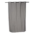 thumbnail image 1 of cortina de jacquard con arillos poliéster gris claro 210 x 140 cm, 1 of 5