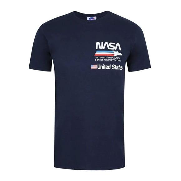 NASA Mens Plane Aeronautics T-Shirt