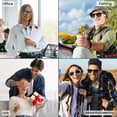 thumbnail image 2 of Gafas Bluetooth inteligentes Yeabomy Touch Control UV Black, 2 of 7