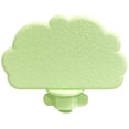 thumbnail image 2 of Cloud Shaped Parrot Perch Stand Washable Grinding Platform Natural Material Bird Perch with Screw Lock for Cage Nail Care Accessories, L, Light Green, 2 of 9