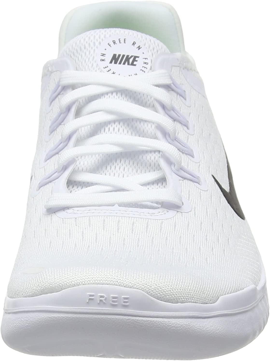 white nike shoes free run