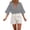 Gray Womens Summer Tops, variant on 3/4 Sleeve Linen Shirts for Women Summer Lightweight Shirt Casual Buttons Down Tunic Blouse Loose Fit Lapel Spring Beach Top
