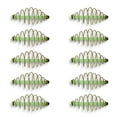 thumbnail image 5 of RUISINERY 10pieces Fishing Spring Feeder Fishing Equipment Tool Feeder Basket Baits Thrower Feeder Coil Inline Methods Feeder, 5 of 8