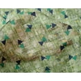 thumbnail image 4 of oneOone Silk Tabby Mint Green Fabric Triangle & Texture Sewing Fabric By The Yard Printed Diy Clothing Sewing Supplies 42 Inch Wide, 4 of 4
